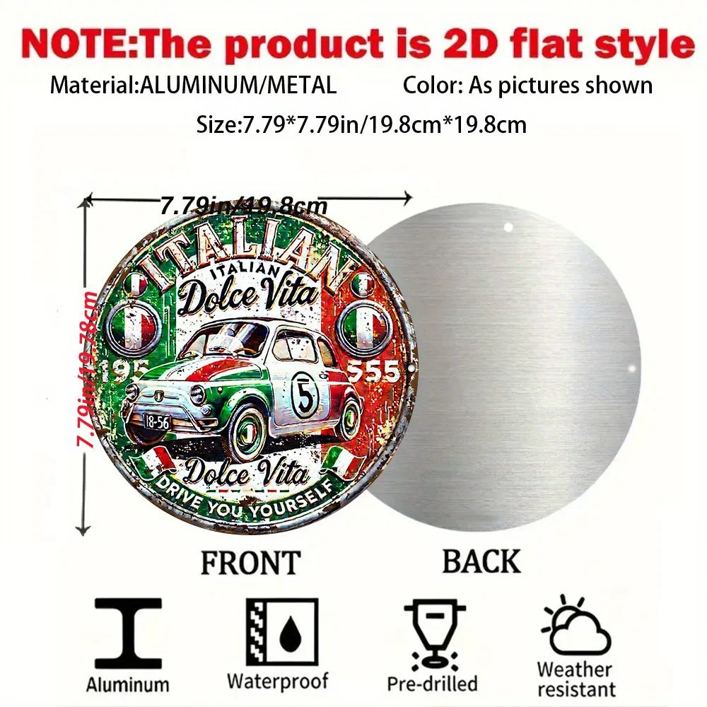 2D Flat, Italian Vintage for - - Vintage Collectible Cars review and price