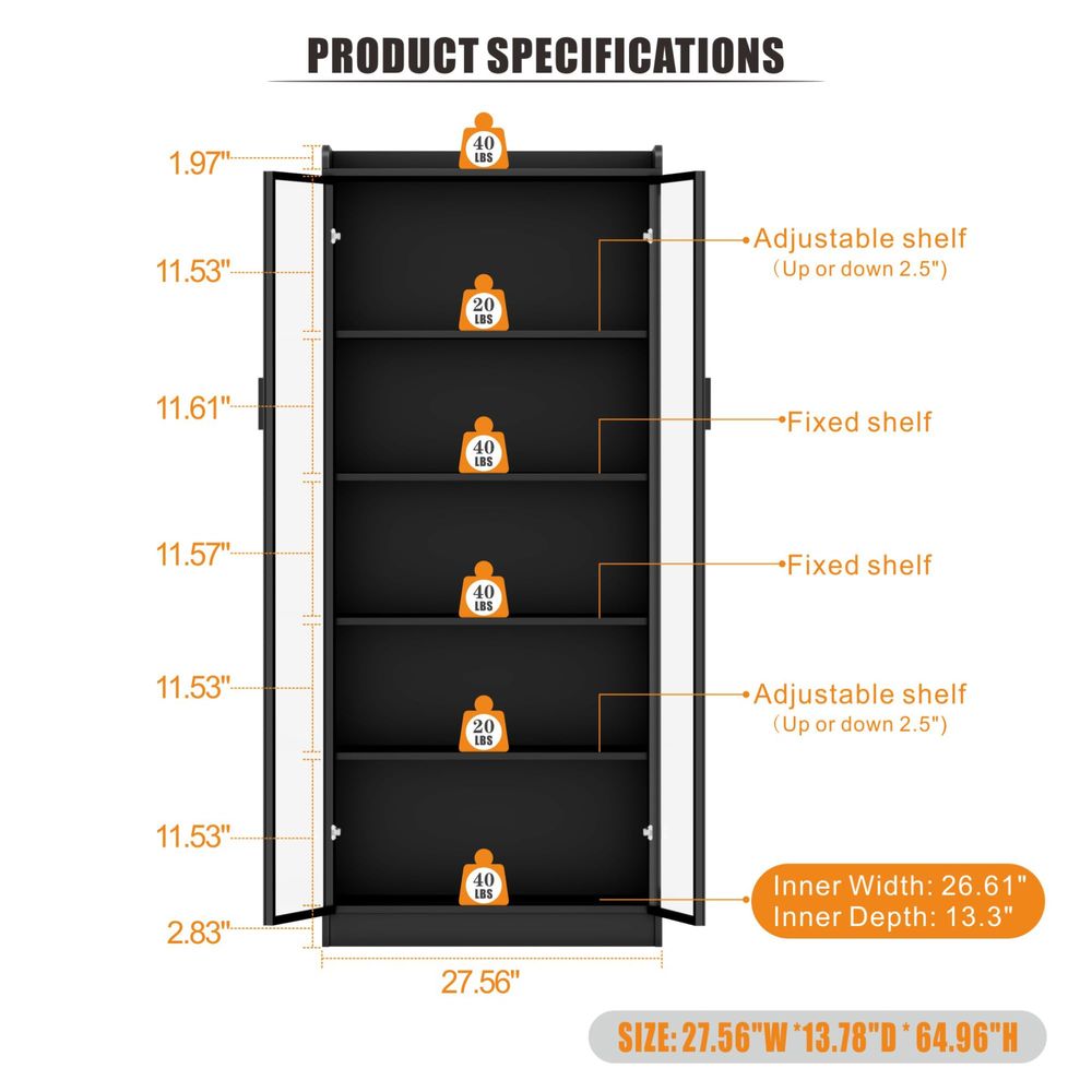 Display Cabinet with Adjustabl - Collectible & Vintage Dolls For Halloween review and price