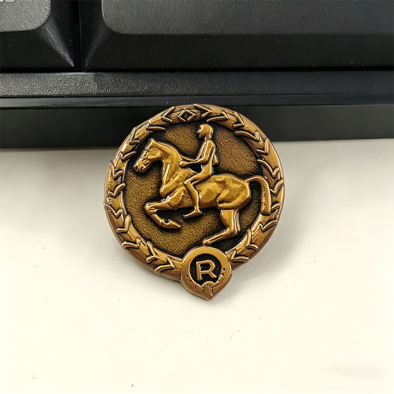 German Young Horseman Badge Ge - Vintage Collectible Jewelry review and price