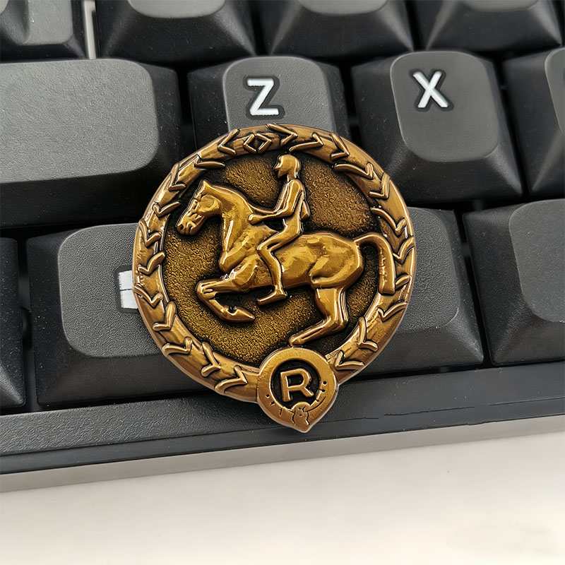 German Young Horseman Badge Ge - Vintage Collectible Jewelry review and price
