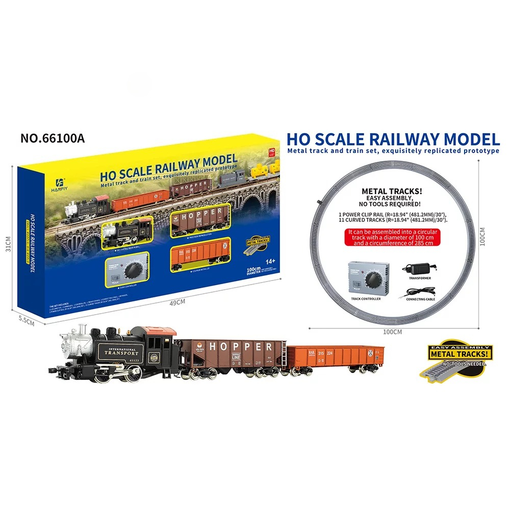 HO Scale Metal Rail Train Mode - Vintage Collectible Cars review and price