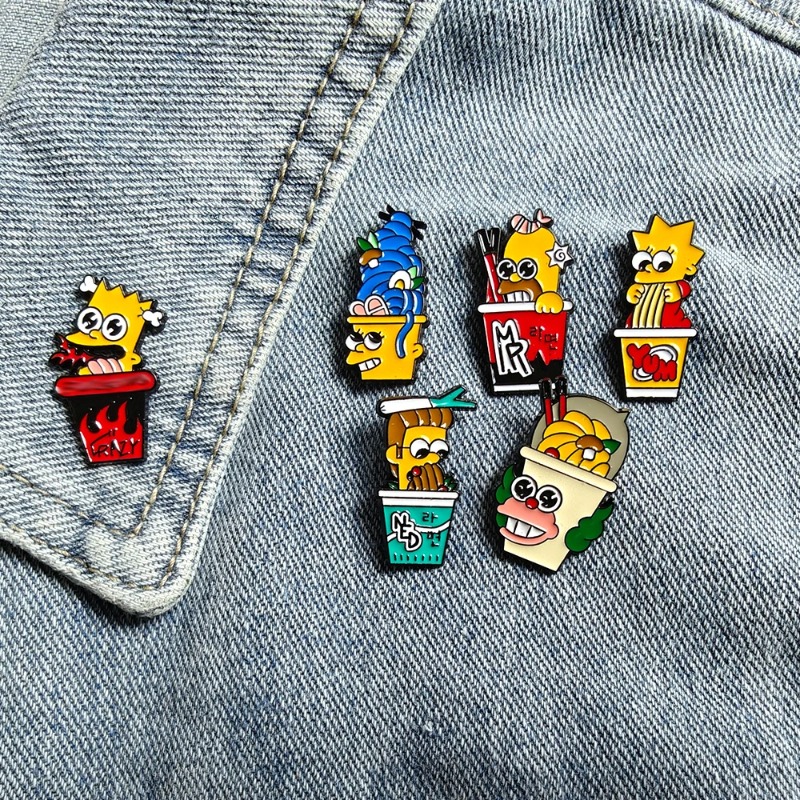 6pcs Set The Simpsons Cute fun - Vintage Items review and price