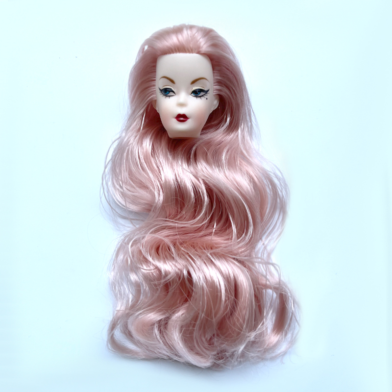 Blue Eye Wavy Curls Hair Doll  - Vintage Items review and price