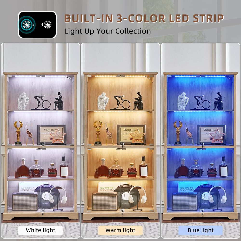 Farmhouse Glass Display Cabine - Collectible & Vintage Dolls For Halloween review and price