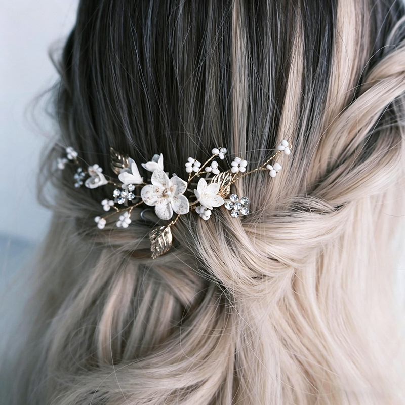 Bride Headpiece Hairpin Pearl  - Vintage Items review and price
