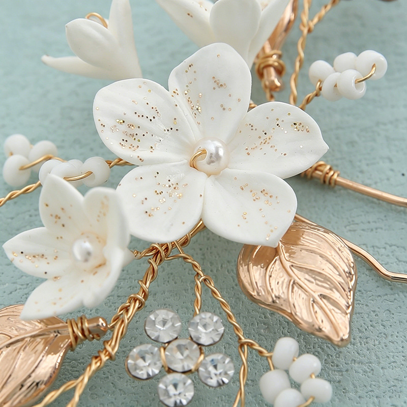 Bride Headpiece Hairpin Pearl  - Vintage Items review and price