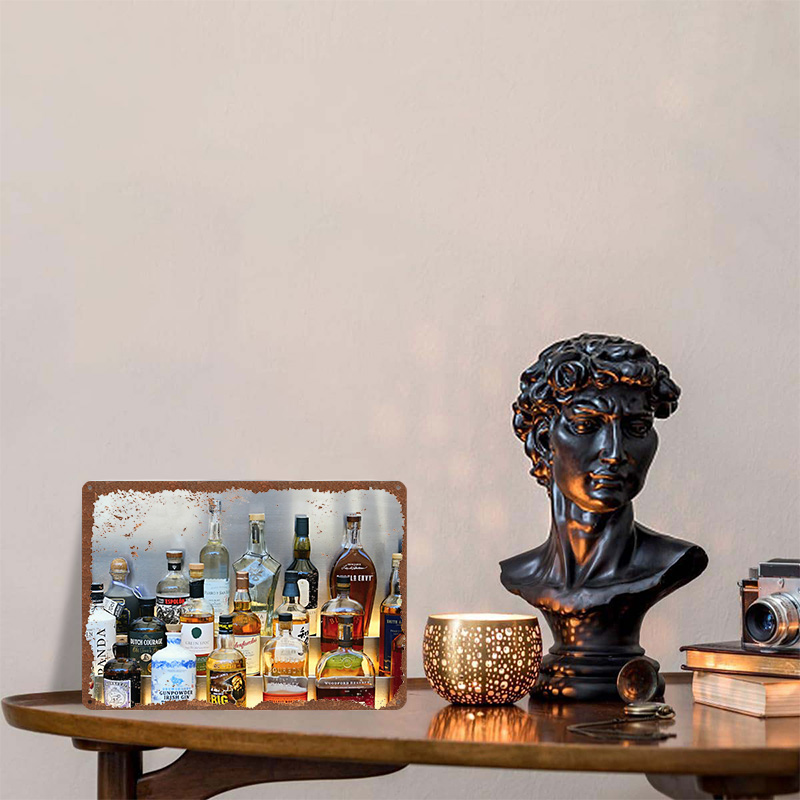 Liquor Bottle Collection Poste - Vintage Collectible Liquor Bottles review and price