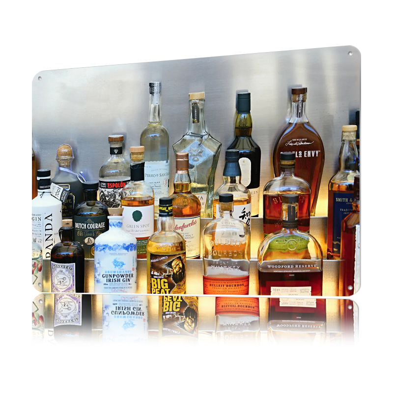 Liquor Bottle Collection Poste - Vintage Collectible Liquor Bottles review and price