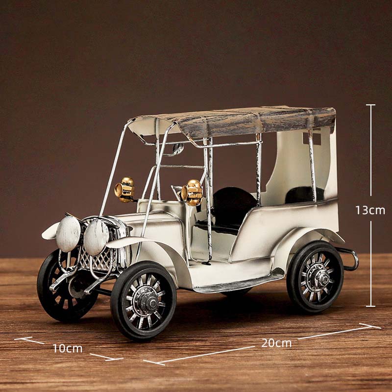 Retro Nostalgic Tin Antique Ca - Vintage Collectible Cars review and price