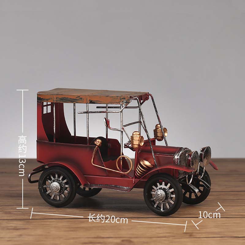 Retro Nostalgic Tin Antique Ca - Vintage Collectible Cars review and price