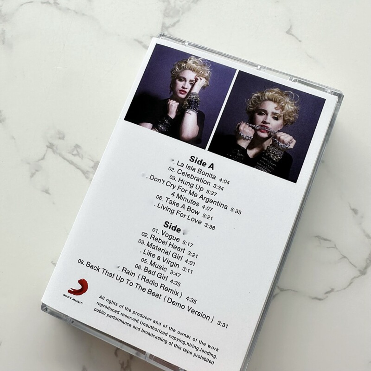Madonna Classic Pop Music Cass - Vintage Collectibles & More Llc Photos review and price